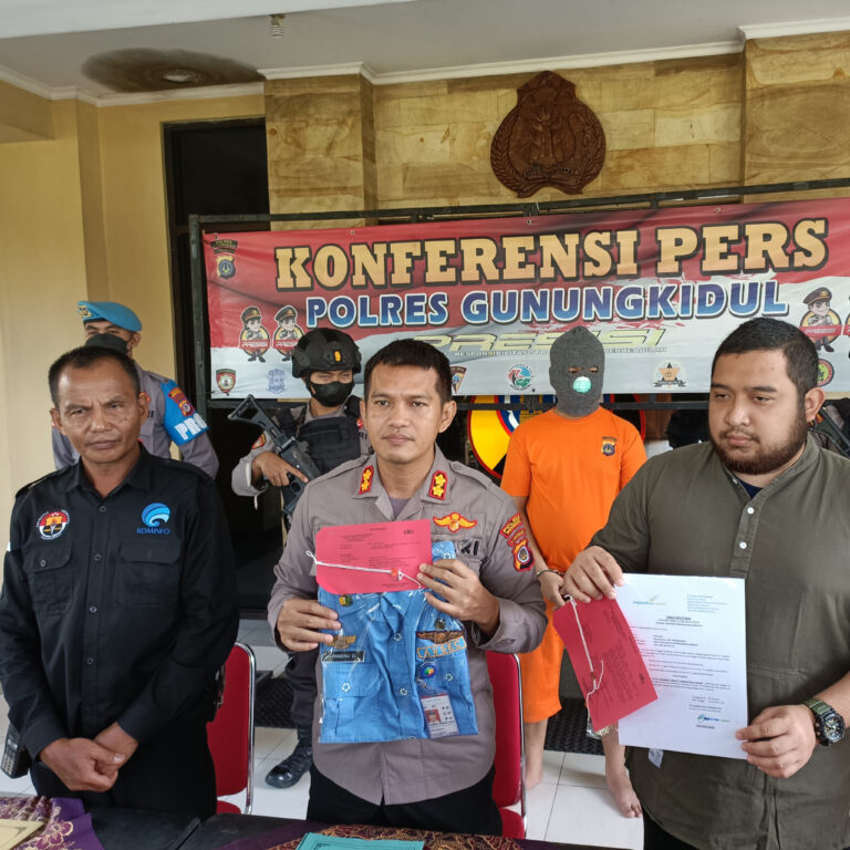 Jumpa Pers Kasus Penipuan