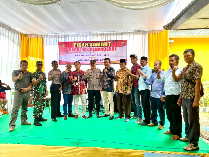 Pisah Sambut Kapolsek Gedangsari