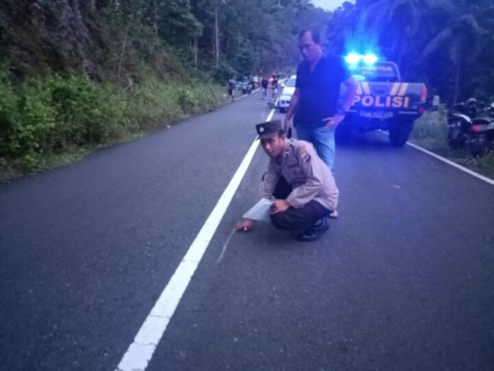 Polisi Saat Olah TKP