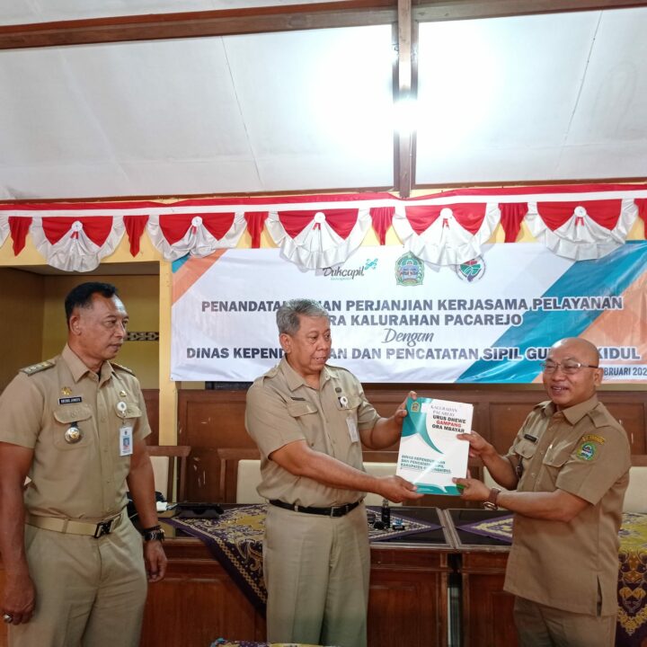 Kerjasama Dukcapil & Pemkal Pacarejo