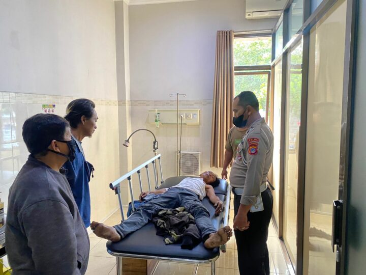 Salah Satu Korban Laka Lantas