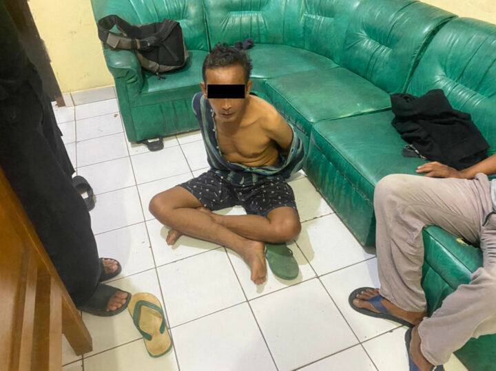 Pelaku SP Saat Diamankan