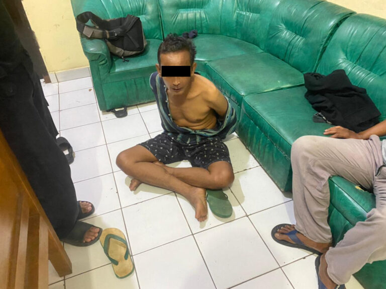 Pelaku SP Saat Diamankan