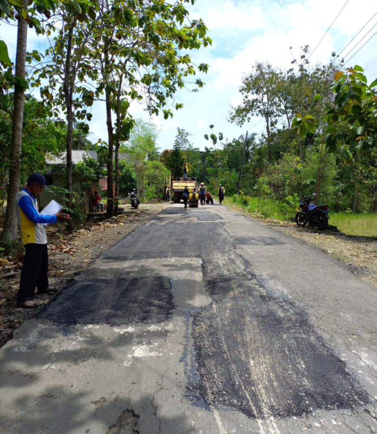 Salah Satu Ruas Jalan Kabupaten