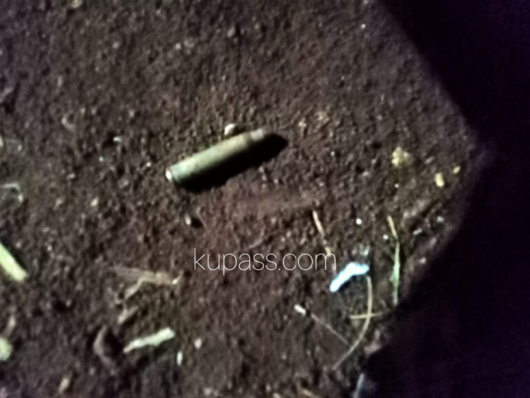 Penemuan Selongsong Peluru Tajam Di Lokasi Kejadian