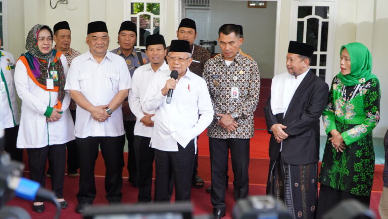 Kunjungan Wapres KH Ma'ruf Amin