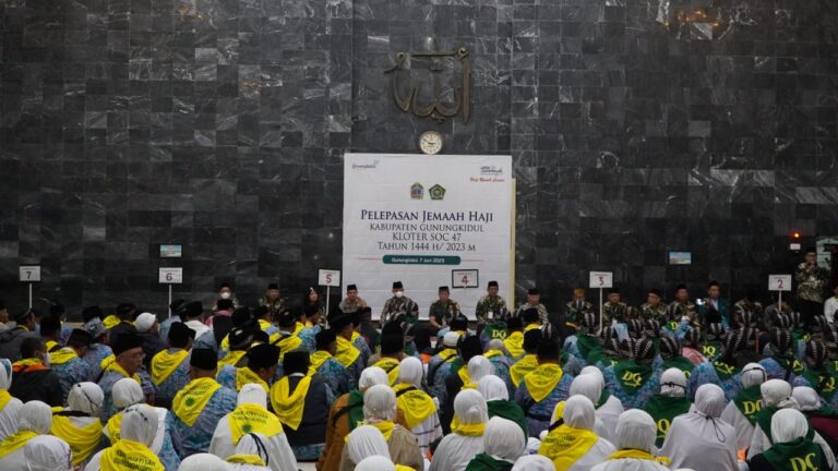 Pemberangkatan Jamaah Haji Asal Gunungkidul