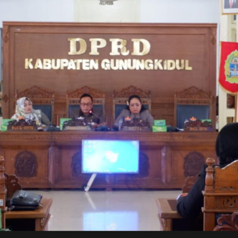 Rapat Banggar DPRD Gunungkidul