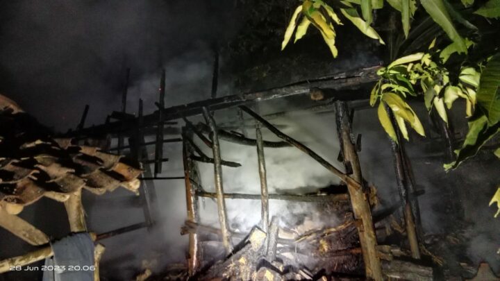 Kandang Sapi Terbakar