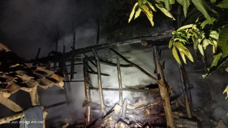 Kandang Sapi Terbakar