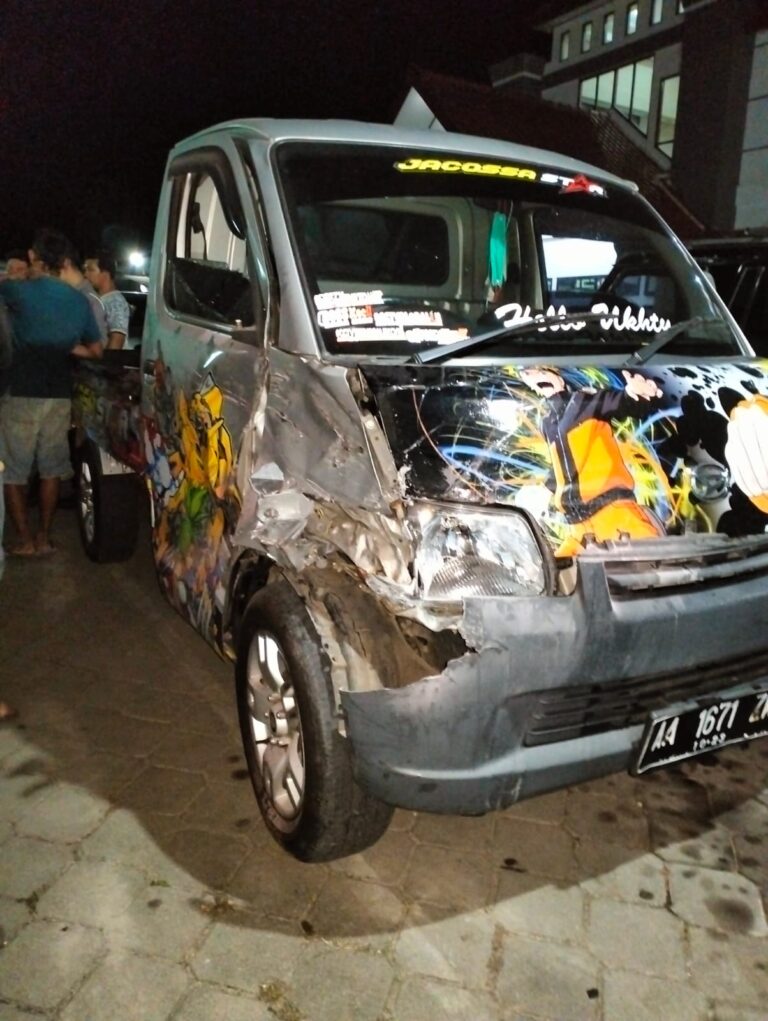 Kendaraan Yang Mengalami Laka Lantas