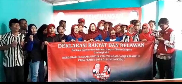 Relawan Pendukung Ganjar Mahfud