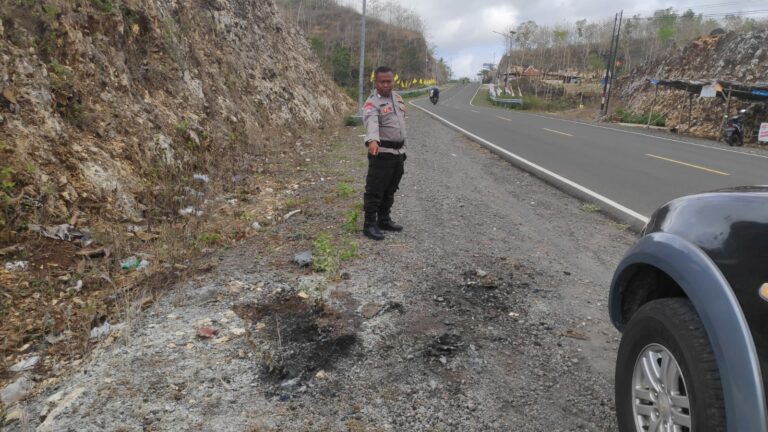 Sepeda Motor Terbakar