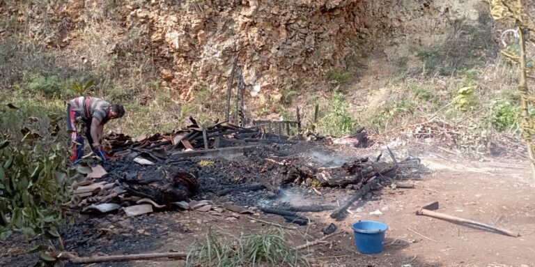 Lokasi Kandang Terbakar