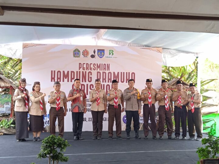 Peresmian Kampung Pramuka