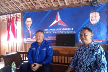 Ketua DPC Demokrat Gunungkidul Hendry Ardiyanto