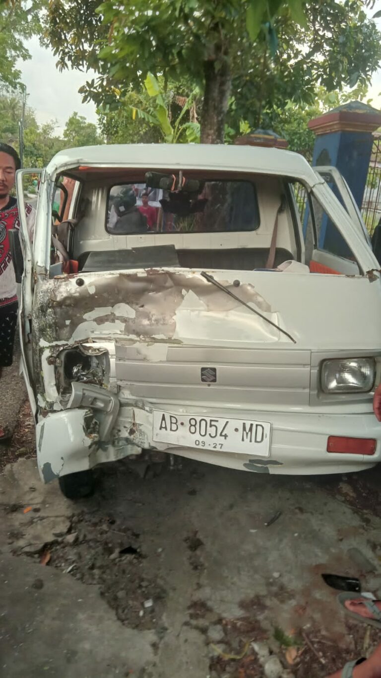 Kondisi Mobil Usai Kecelakaan