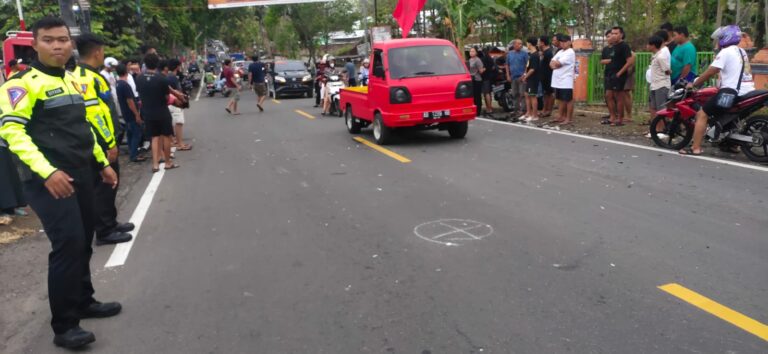 Laka Lantas Maut Jalan Wonosari Semanu