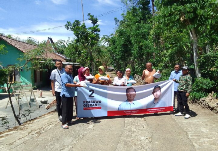 Tim Pemenangan Prabowo Gibran Gunungkidul