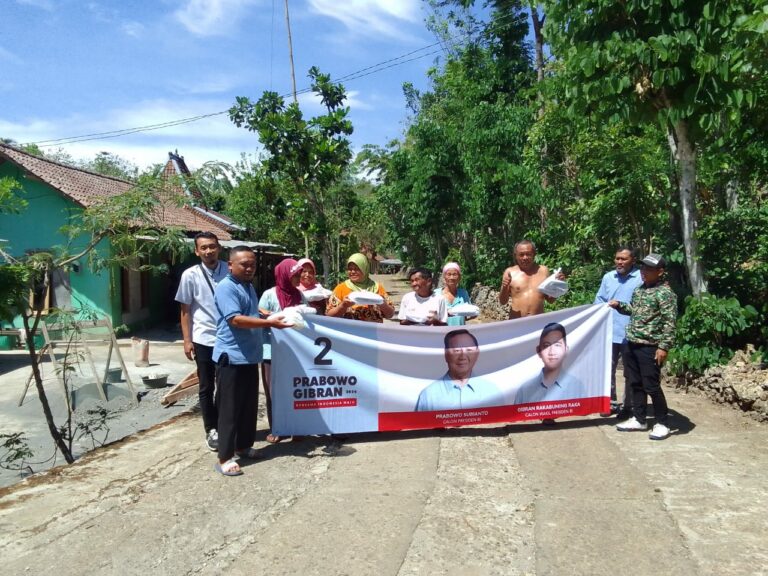 Tim Pemenangan Prabowo Gibran Gunungkidul