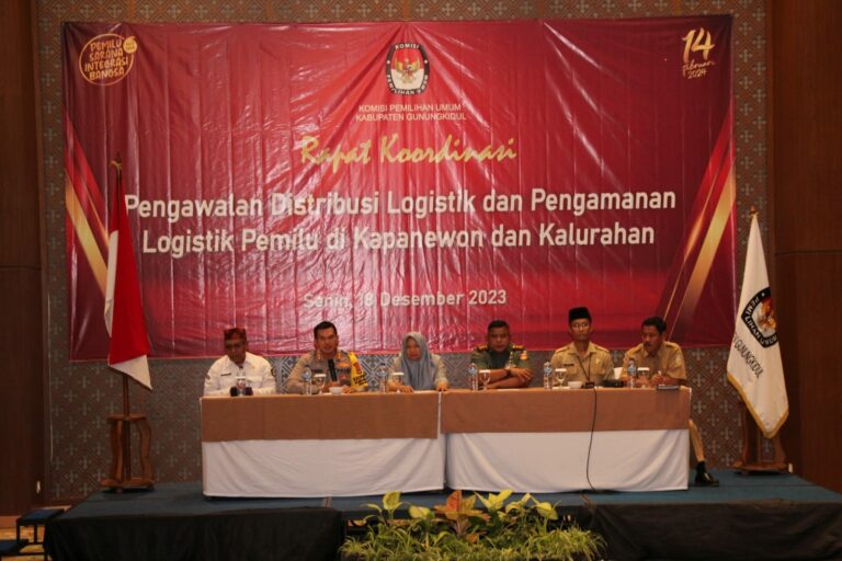 Rakor Pengawalan Logistik Pemilu