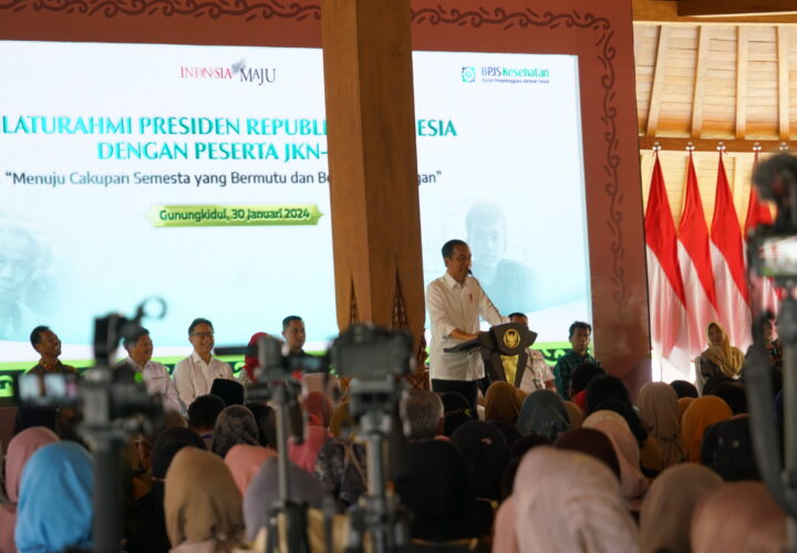 Silaturahmi Presiden Jokowi Dengan Warga Gunungkidul