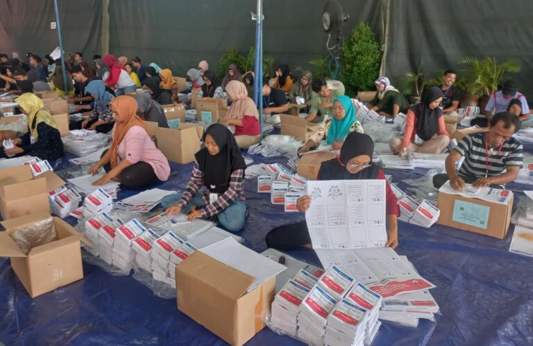 Proses Sortir Surat Suara