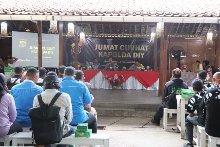 Jumat Curhat Polda DIY