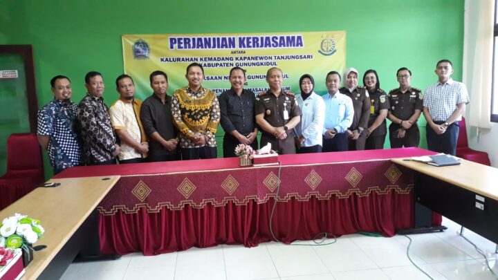 MOU Pendampingan Hukum Kejaksaan & Kalurahan Kemadang