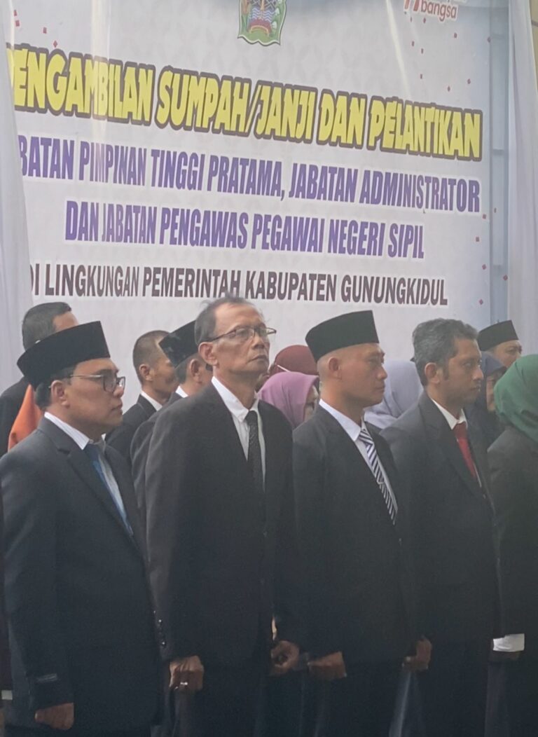 Pengambilan Sumpah Janji Dan Pelantikan