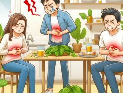 Ilustrasi Orang Keracunan Makanan