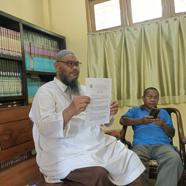 Pengasuh PP Ansharullah (Abu Ibrahim Fauzan)