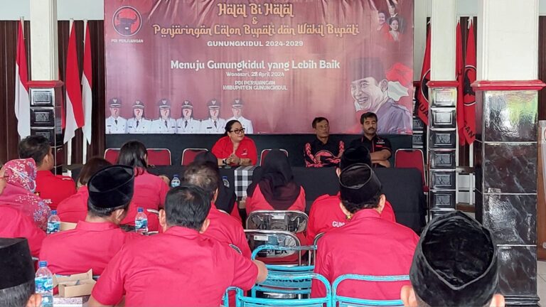Halal Bihalal DPC PDIP Gunungkidul