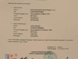 Surat Rekomendasi DPP PKB