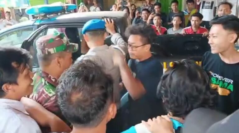 Pelaku Saat Diamankan Polisi