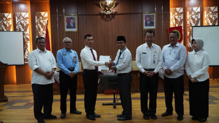 Serah Terima Jabatan PLT Bupati