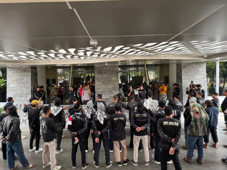 Demo Ormas Islam Terkait Video Oknum Pimpinan DPRD Gunungkid
