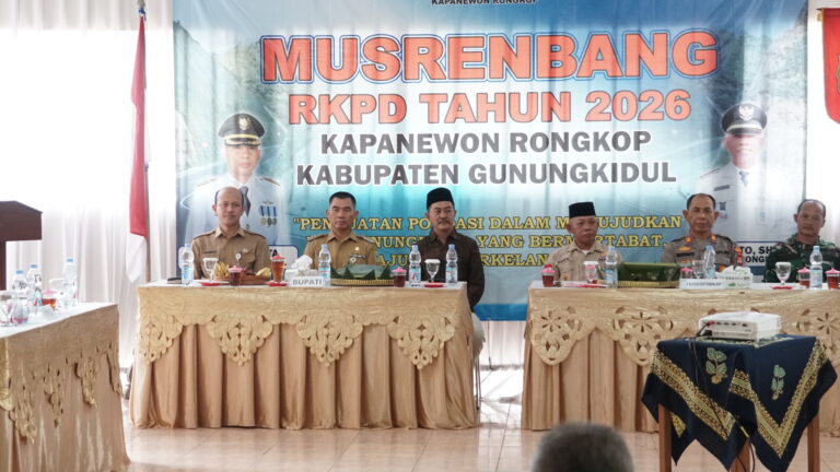 Musrenbang Kapanewon Rongkop