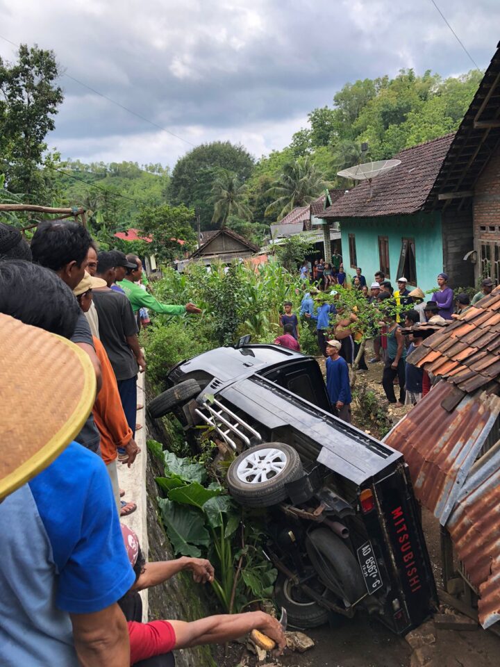 Laka Lantas Tunggal Timpa Lansia
