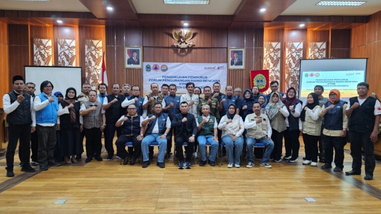 Pengukuhan Forum Pengurangan Resiko Bencana (FPRB)
