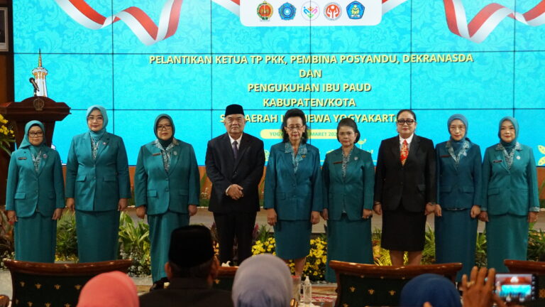 Pelantikan Ibu PAUD Gunungkidul Dan Ketua PKK
