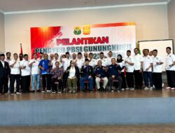 Pelantikan Pengurus PBSI Gunungkidul