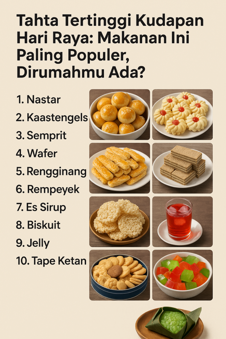 Kasta Kudapan Di Hari Raya Lebaran