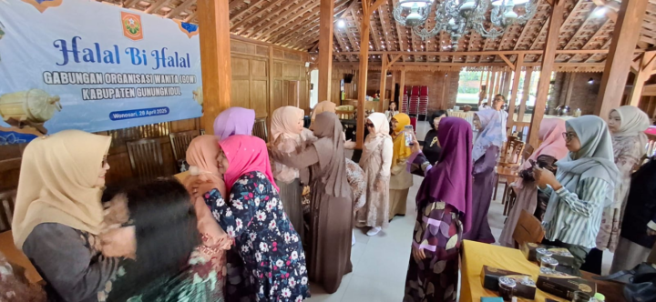 Halal Bi Halal Gabungan Organisasi Wanita Gunungkidul