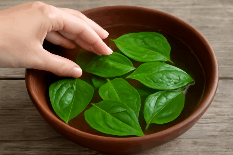 Manfaat Mandi Daun Sirih