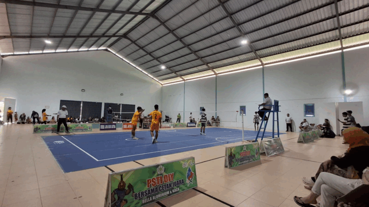 Kontingen Sleman Rajai Cabor Sepak Takraw Popda DIY 2025