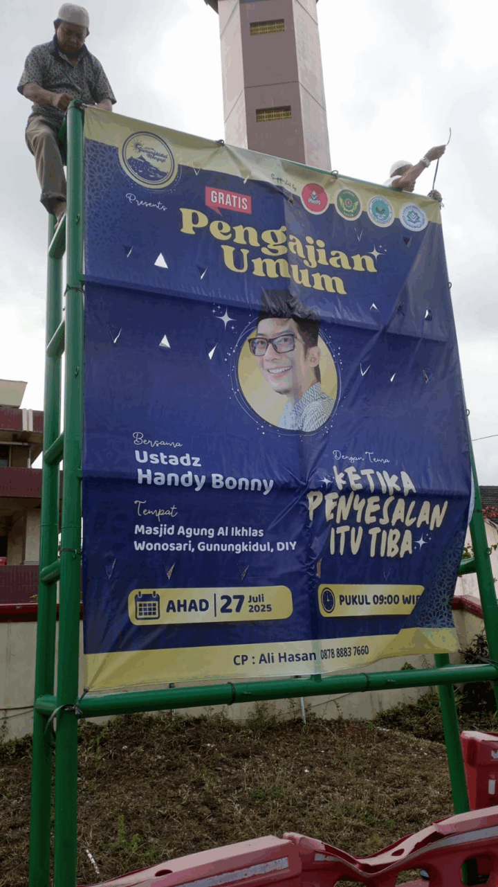 Ustadz Handy Bonny Sapa Warga Gunungkidul