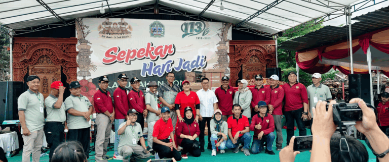 Pembukaan Sepekan Ponjong bersama Bupati Gunungkidul Endah Subekti Kuntariningsih dan Wakil Bupati Joko Parwoto