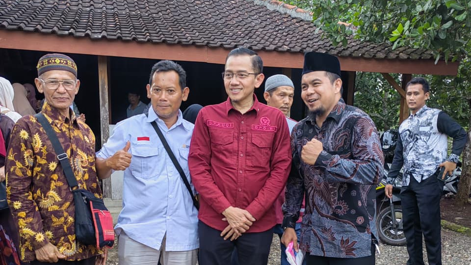 Anggota Dewan Perwakilan Daerah (DPD) RI Daerah Pemilihan (Dapil) DIY, Ir. Ahmad Syauqi Soeratno, M.M. RM Bocahe Dewe, kawasan Telaga Njlamprong, Ngeposari, Semanu
