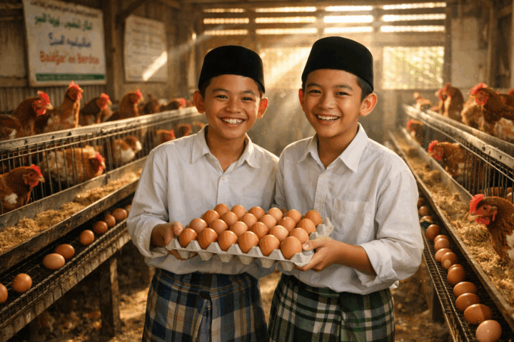 Semangat Mandiri Dengan Program Santripreneur Di Al Mujahidin Gedangsari